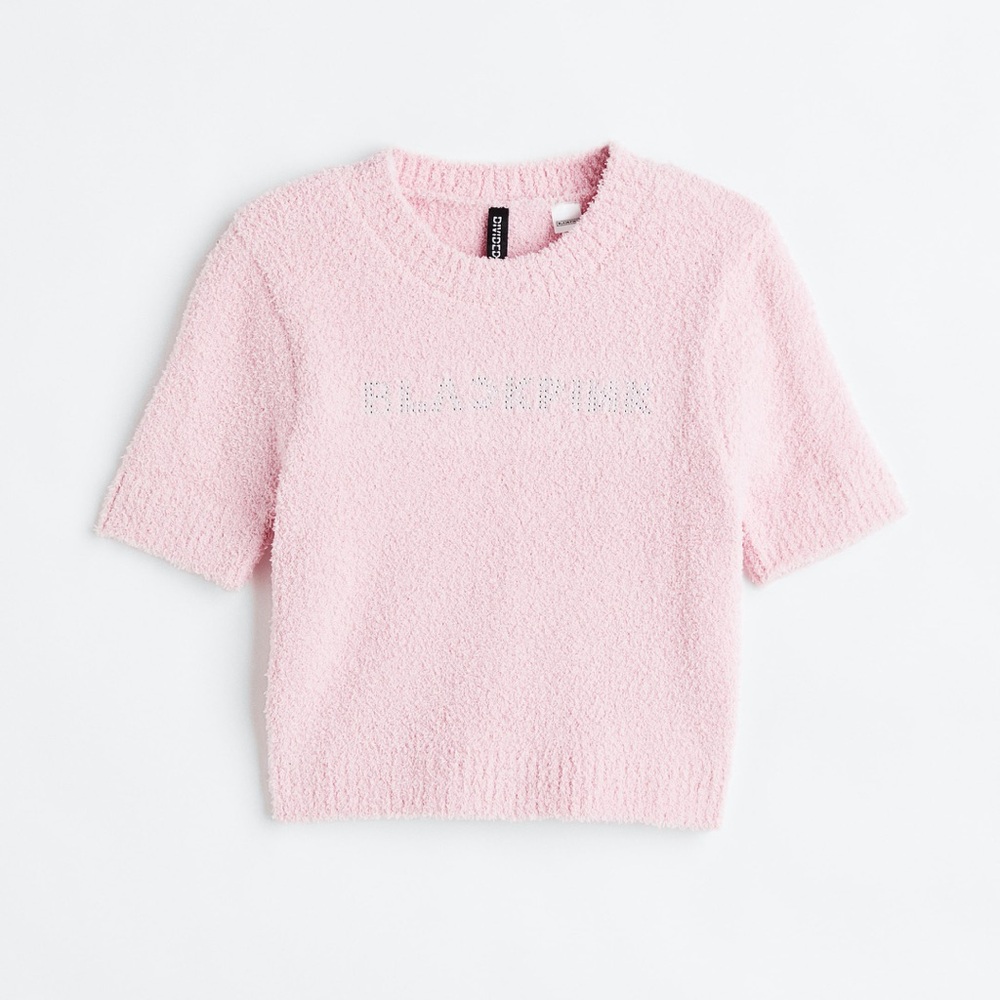 H&M BlackPink Collab Knitted shirt XL